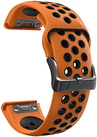 Kappde 26mm 22mm Fit Watchband pentru Garmin Fenix ​​6 6x Pro 5x 5 Plus 3HR S60 945 Brățară de silicon Enduro cu curea de mână