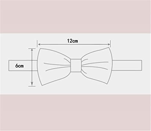Andongnywell model pre-legat Papion bowties reglabile pentru adulți & amp; Copii manual model cravată cravată