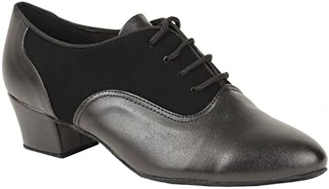 Pantofi albastri de sală manual sala de bal salsa de sală de nuntă pantofi de dans Anna de 1,6 cu călcâi-negru