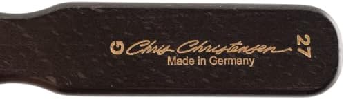 Chris Christensen 27mm Pin Dog perie, seria de aur, mirele ca un profesionist, Placat Cu Aur pini din oțel inoxidabil, Perfect