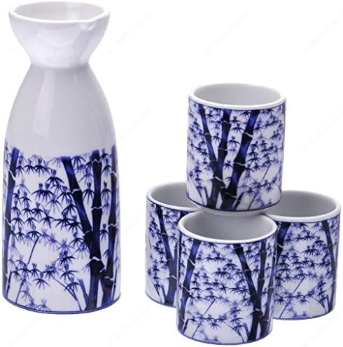 Kafuh MS7/B 5 bucăți Set de sake ceramică japoneză