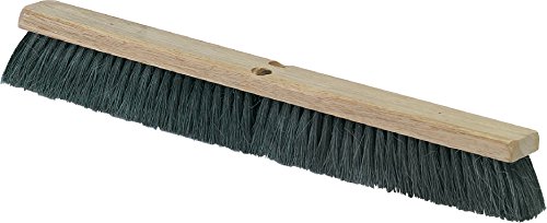Carlisle FoodService Products Flo-Pac Head Sweep, Bloc de lemn tare de 18 inci, 2-1/2 Tămană Tampico, negru, negru