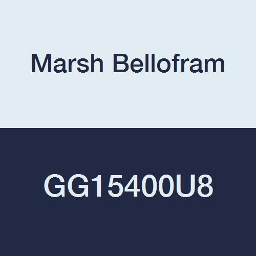 Marsh Bellofram GG15400U8 Marshalltown Value Series Gauge, 1 1/2 , Clamp Mount, 1/8 NPT, 0-400 PSI