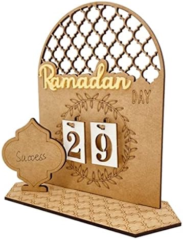 Ramadan Countdown Calendar DIY Eid Mubarak Ornament Ramadan decoratiuni pentru Festivalul musulman Style2 desktop calendare