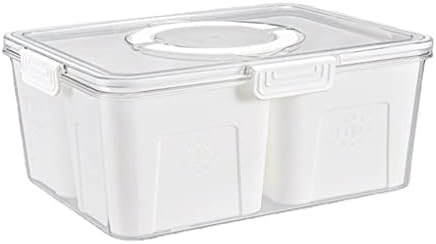 BHVXW frigider Organizator depozitare containere sertar Cutii depozitare ou frigider Organizator sertar Transparent