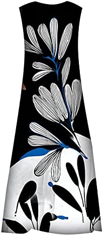 Rochie lungă cu mâneci imprimate cu mâneci imprimate pentru femei
